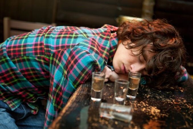 Empoisonnement à l'alcool